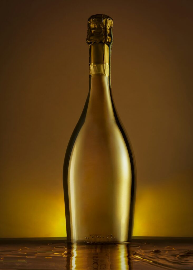 Goldene Champagnerflasche - Casino VIP-Programme