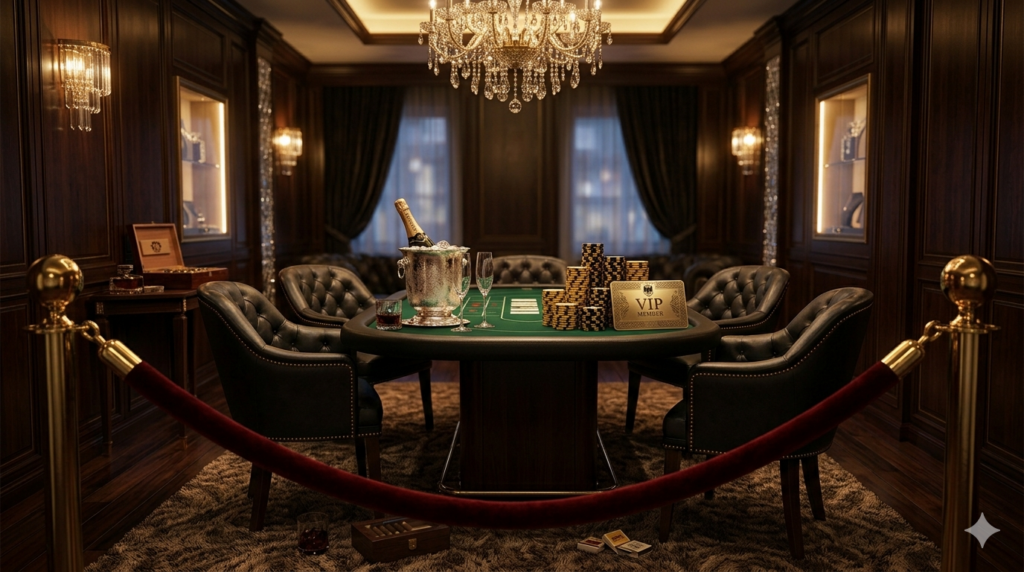 Casino VIP-Programme: Exklusive VIP-Lounge mit Champagner, Premium-Chips und VIP-Karte