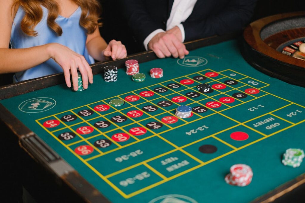 Roulette-Tisch im Casino - Casino Ratgeber